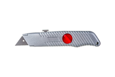 Нож MATRIX выдвижное трапециевидное лезвие, металлический корпус 