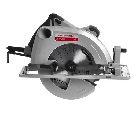 Пила циркулярная (дисковая) 1600 Вт, 6000 об/мин, пропил 66 мм, диск 190 мм ДП-190/1600 ИНТЕРСКОЛ Фотография_2