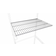 Полка сетчатая для гардеробной системы ПАКС Титан белая, 1203х406х15 мм  Фотография_1