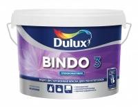 Краска ВД Dulux BINDO 3BW для стен и потолков глубокомат. 10 л