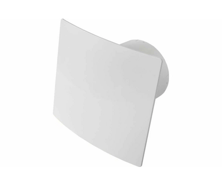 Вентилятор осевой вытяжной d 100 мм белый 100Т TURBO ЭВЕНТ Фотография_0