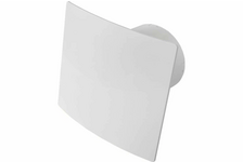 Вентилятор осевой вытяжной d 100 мм белый 100Т TURBO ЭВЕНТ