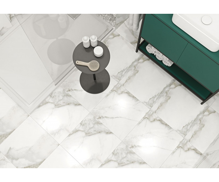 Керамогранит Siena белый 420х420х8 мм Cersanit (0.176 м²/1 шт) 1 сорт Фотография_3