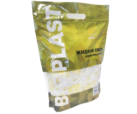 Жидкие обои BioPlast 924 - 1 кг. расход на 3 м2 кол-во воды 5 л Фотография_1