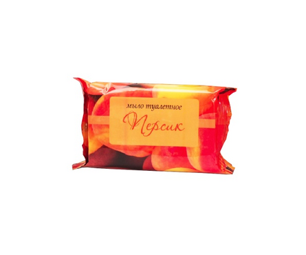 Мыло туалетное кусковое персик 90 г Фотография_0