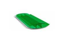 Профиль для поликарбоната Н-8ммх6м зеленый