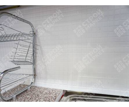 Панель ПВХ Мозаика Микс белый 0.3 мм, 957х480 мм (0.4593 м²)  Фотография_3