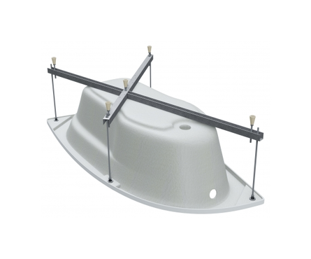 Ванна акриловая 1700х950 мм левая (каркас+экран+сифон) Мадрид ТРИТОН Фотография_2