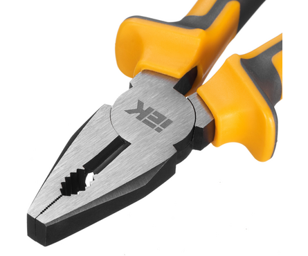 Плоскогубцы 200 мм 2-х компонентные рукоятки IEK Фотография_2