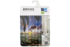 Штора в ванную BRIMIX с фотопечатью Морской закат, 180х200 мм