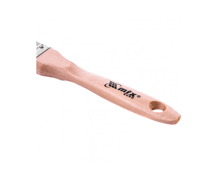 Кисть плоская Matrix Евро 1 натуральная щетина, деревянная ручка, 25 мм Фотография_1