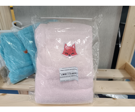 Парео махровое детское для бани (в ассортименте) Фотография_3