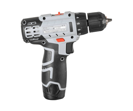 Дрель-шуруповерт 12В 2шт Li-ion акк. 2 Ач, 40Нм, 0-400/0-1400 об/мин ДА-12-2ЛK РЕСАНТА Фотография_4