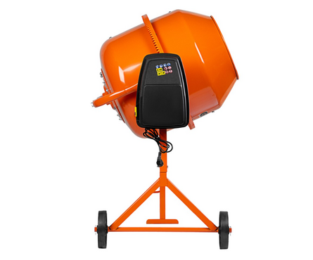 Бетоносмеситель 200л 1000 Вт чугунный венец БСН-220 СИБРТЕХ Фотография_3