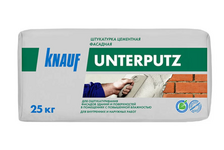 Штукатурка цементная фасадная KNAUF Унтерпутц 25 кг