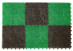 Коврик травка 42*56 см черно -зеленый SUNSTER Фотография_0