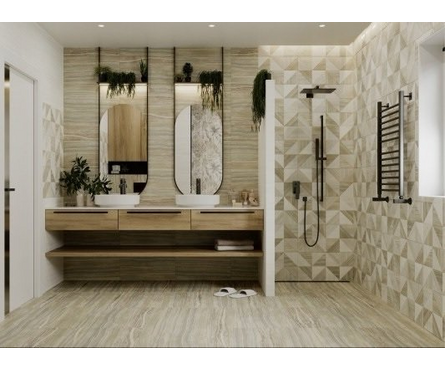 Плитка для пола Pallissandro G Оливковый 418х418х8 мм Березакерамика 1 сорт Фотография_1