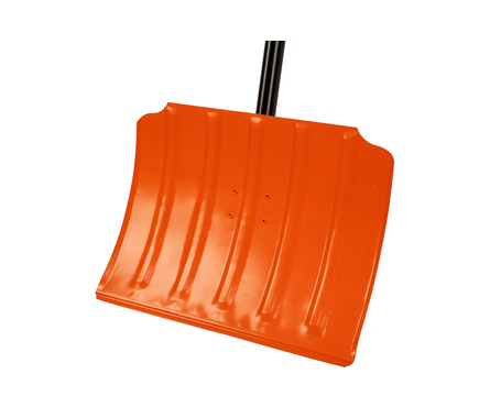 Лопата-скрепер снеговая стальная 470х335 мм со стальным черенком СИБРТЕХ Фотография_3