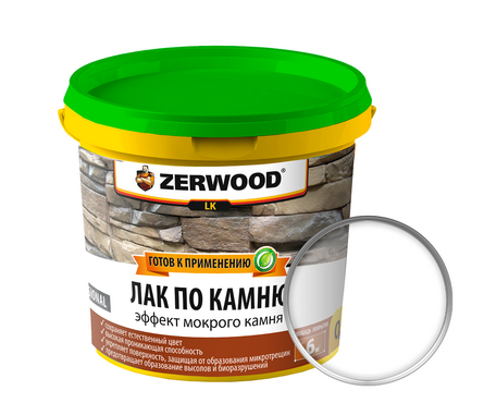 Лак по камню ZERWOOD LK, 0.9 кг  Фотография_0