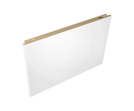 Добор белый Scandi RAL 9003 (200 мм, 2150 мм, 8 мм, прямоугольный МДФ телескоп) Фотография_0