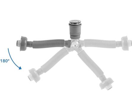 Сифон для умывальника с выпуском Click-Clack 1 1/2 Диаметр 1300мм 40x40/50мм AV Engineering Фотография_1