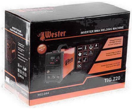 Сварочный аппарат WESTER TIG 220