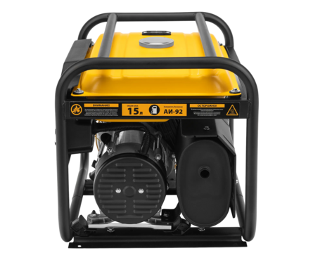 Генератор бензиновый 3.3 кВт 230В бак 15 л ручной стартер PS 33 DENZEL Фотография_7