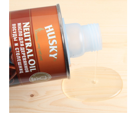 Масло HUSKY SIBERIAN для деревянной посуды и столешниц 0.25 л Фотография_1