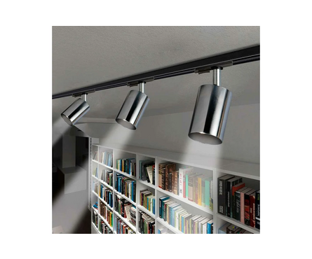 Светильник-прожектор трековый PTR26 GU10 хром IP20 JazzWay 5038035А Фотография_6