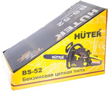 Бензопила 2.8 кВт/3.8 л.с 20/50 см 76 зв 3/8 BS-52 HUTER Фотография_6