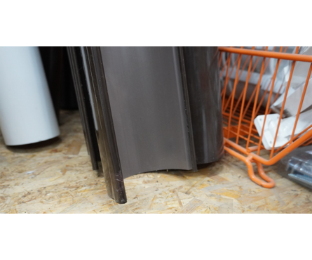 Желоб водосточный Дёке LUX (шоколад) 3 м  Фотография_4