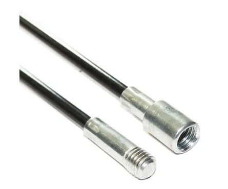 Щетка для чистки дымохода 120 мм металлическая с удлинителем 1.5 м стеклопластик Фотография_1