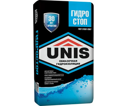 Гидроизоляция ЮНИС Гидростоп 18 кг Фотография_0