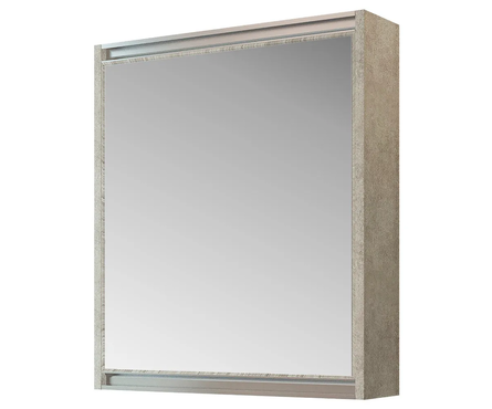 Шкаф-зеркало EvaGold White Stone 60 Фотография_0