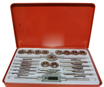 Набор для нарезания резьбы P.I.T. ASET09-0024, 24 шт Фотография_1