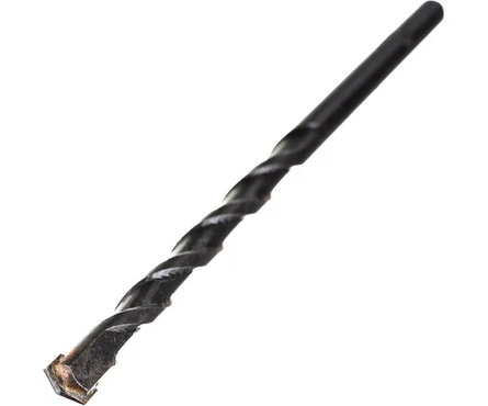 Сверло по бетону и камню 6х100 мм цилиндрический хвостик ВИХРЬ Фотография_1