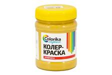 Колер-краска Colorika Aqua охра желтая 0,5 кг