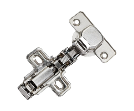 Петля врезная 15x7x2.5 мм с доводчиком мебельная Clip-on КДМ Фотография_1