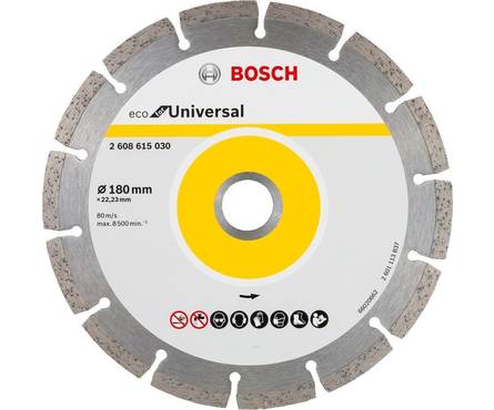 Диск алмазный Bosch 180*22 ECO Universal 2608615030 Фотография_0