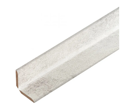 Угол МДФ Бетон Белый 2620х25х25 мм АБСОЛЮТ Фотография_0