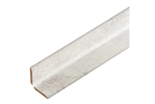 Угол МДФ Бетон Белый 2620х25х25 мм АБСОЛЮТ