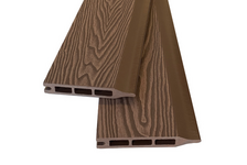Панель заборная шип-паз EasyDecking Коричневый 3D 146х20х3010 мм