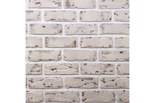 Гипсовая плитка Belstone Брик 100 64х193х7 мм белый (33 шт/0.5 м²/уп)