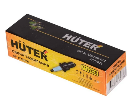 Свеча зажигания для садовой техники 4Т F7RTC HUTER Фотография_2