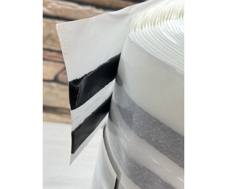 Липлент/Герлен лента герметезирующая бутилкаучуковая с двух-ей рабочей поверхностью О 1х15х22000 мм Фотография_1