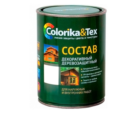 Состав для дерева алкидный СOLORIKA&TEX орех 0.8 л Фотография_1