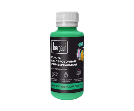Колер зеленое яблоко BERGAUF 100 мл Фотография_0