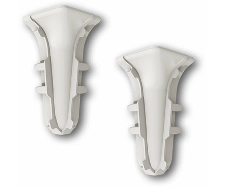 Угол ПВХ внутренний для плинтуса напольного 55 мм Ясень серый 253 ИДЕАЛ Классик (2 шт/флоуп) Фотография_1