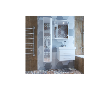 Шкаф навесной Mixline Классик - 55, правый (ПВХ) Фотография_1