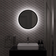 Зеркало круглое 600 мм Монако бесконт. сенсор светодиодная подсветки черное обрамление MIXLINE Фотография_6